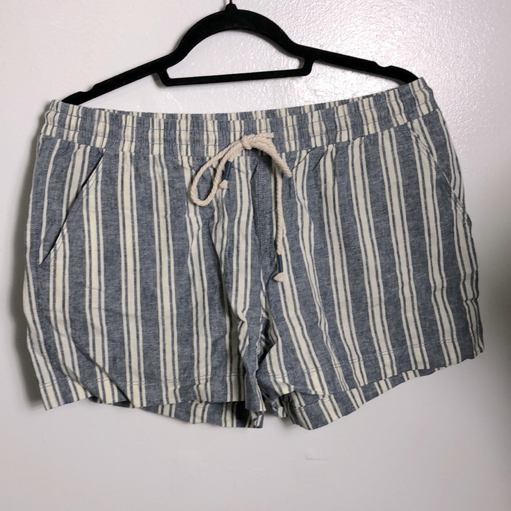 Linen Cotton short striped SzM